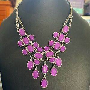 Purple necklace